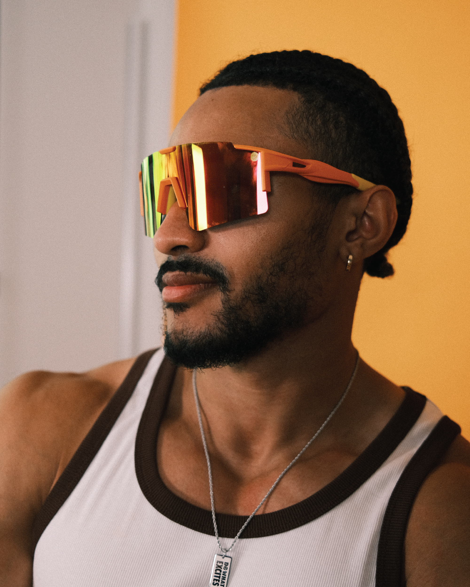 DWE | Orange Sunglasses