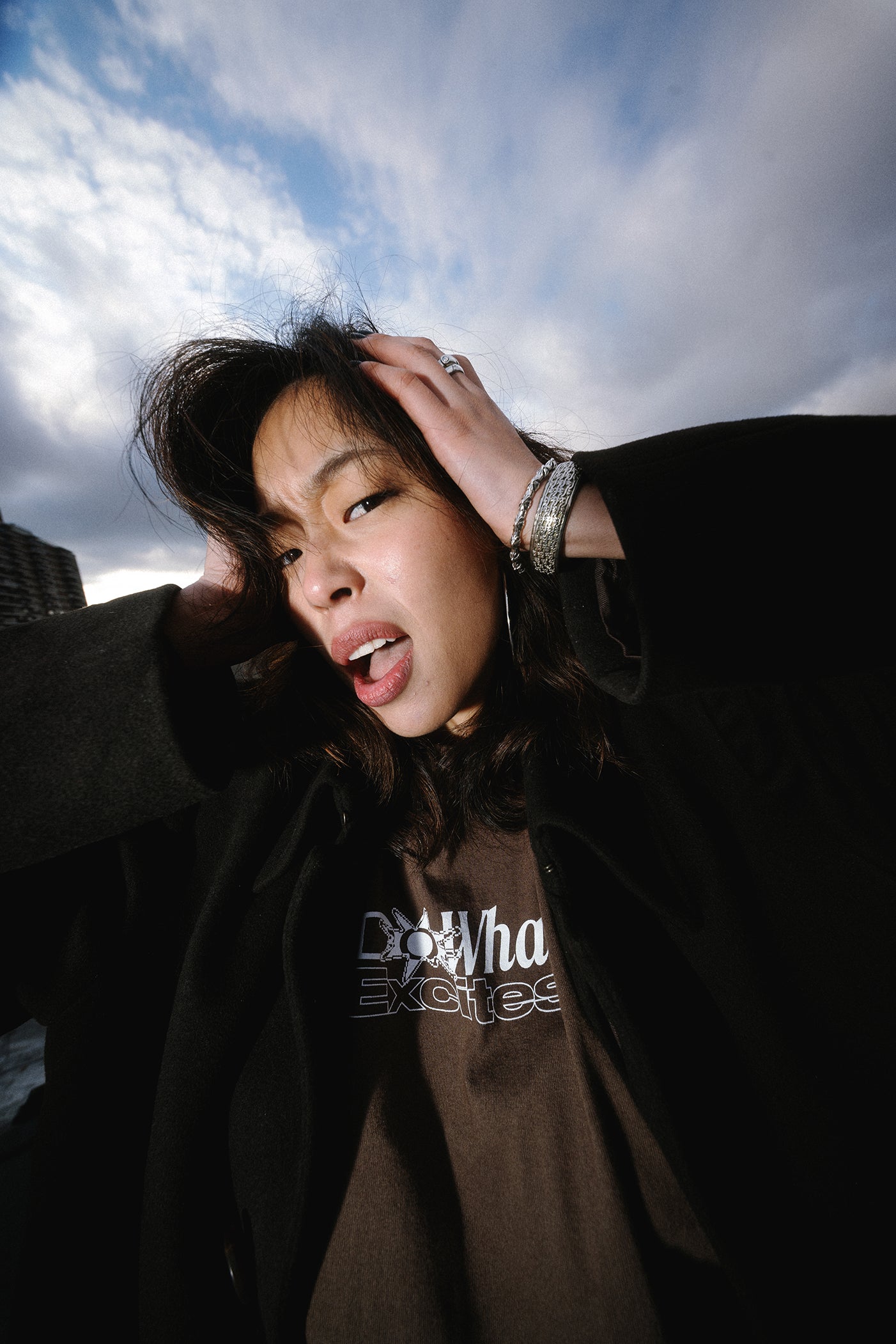 Break Through | Brown Tee