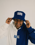 DWE Logo | Royal Blue Bucket Hat