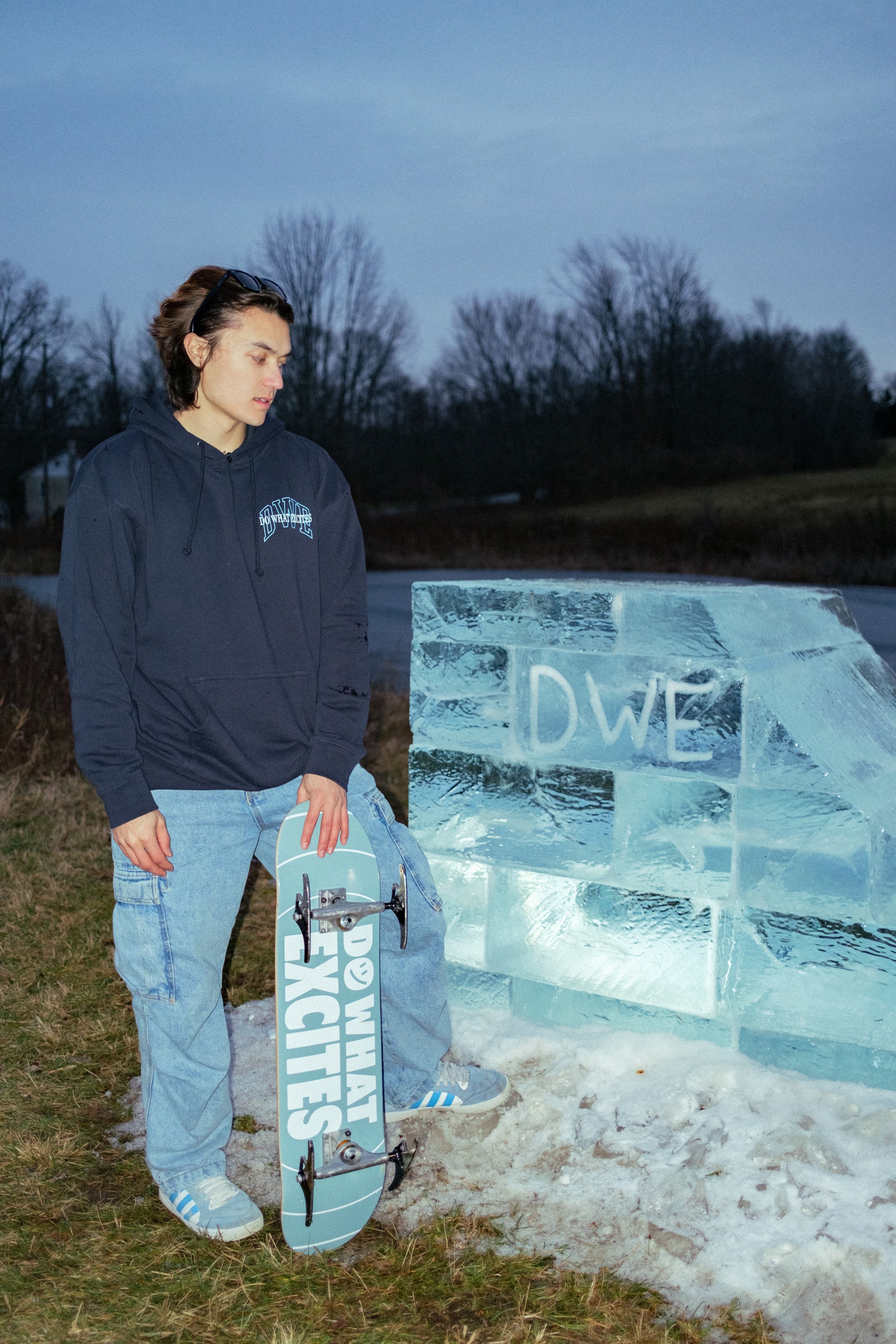 DWE Logo | Skate Deck